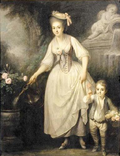  Portrait of a lady, said to be the Duchesse de Choiseul